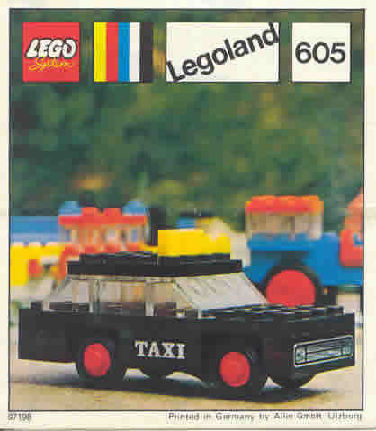 LEGO 605 Taxi