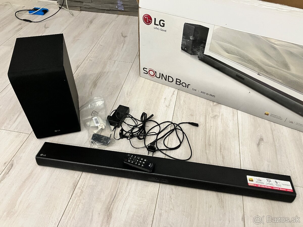 Soundbar LG SJ4 akcia