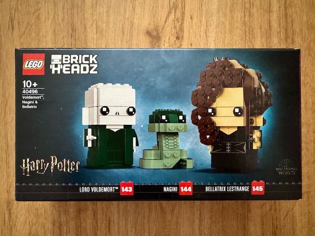 LEGO Brickheadz 40496 Voldemort, Nagini a Bellatrix