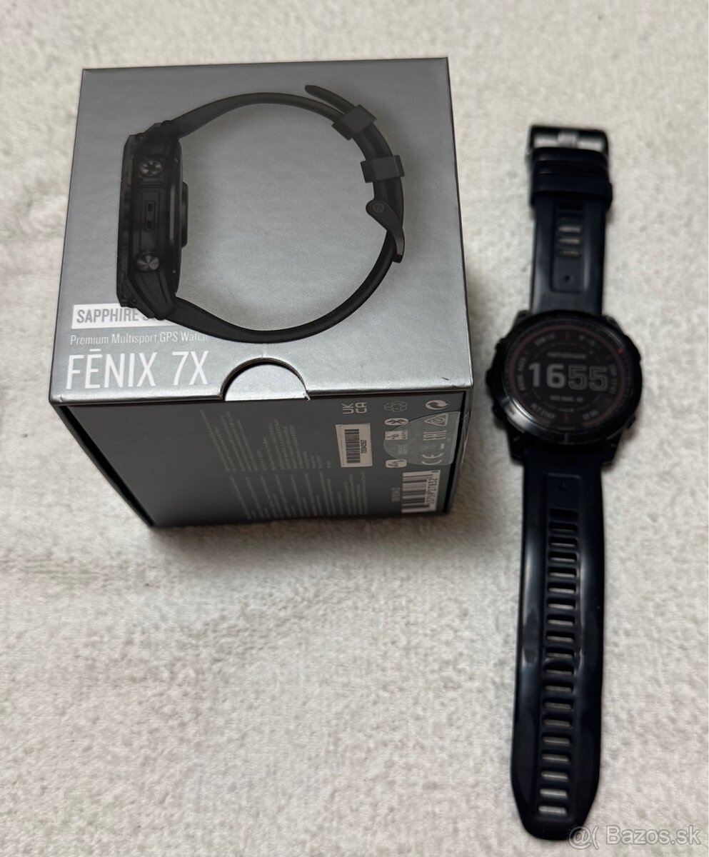 Garmin Fenix 7x Sapphire Solar