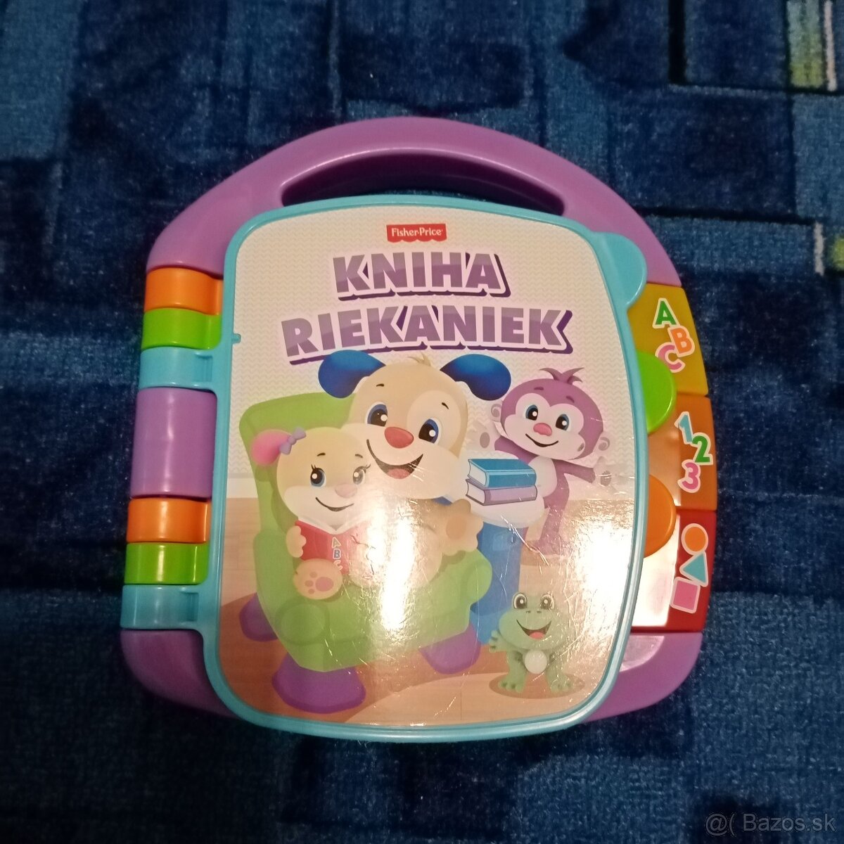 zvukové hračky Kniha riekaniek Fisher price