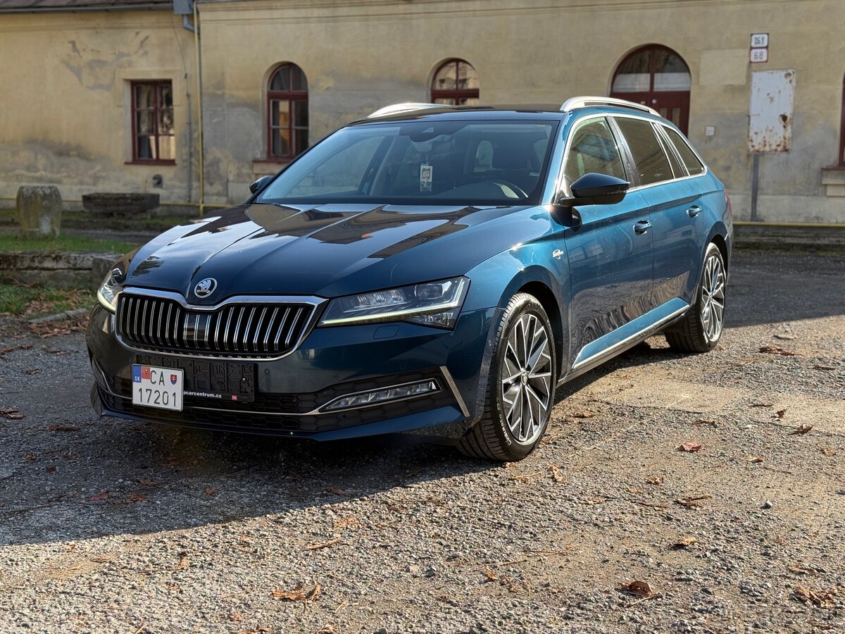 Škoda Superb Combi L&K 2.0 TDi DSG Webasto