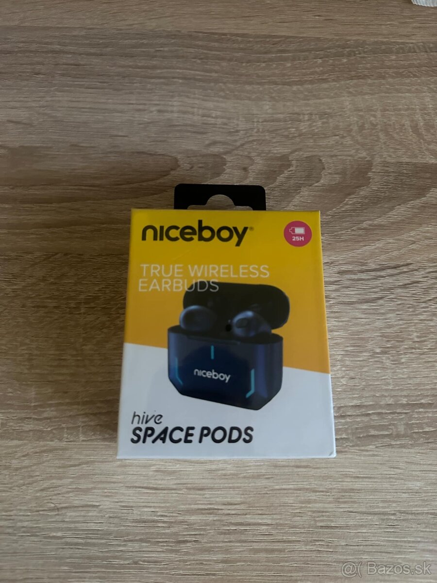 Bezdrôtové Slúchadlá s mikrofónom Niceboy HIVE SpacePods