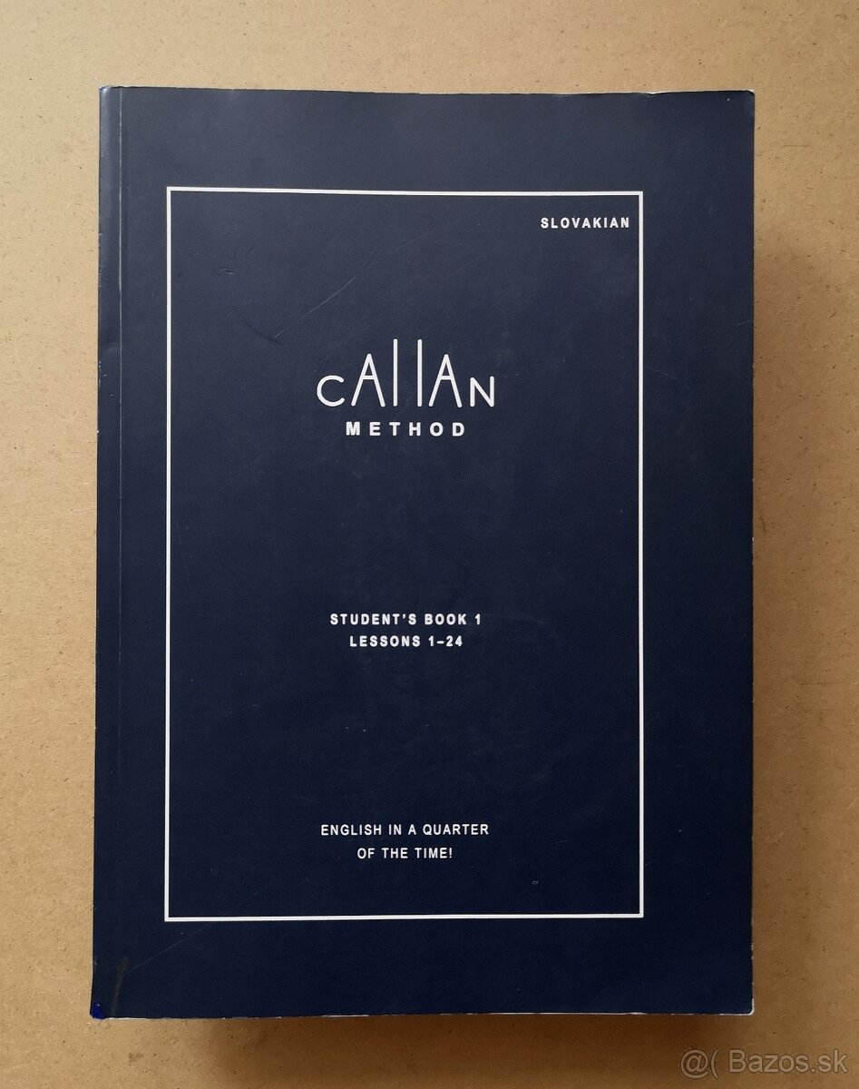 R. K. T. Callan: CALLAN METHOD / SLOVAKIAN