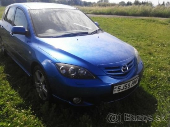 mazda3 typ bk 2.0 benzin rok 2007 sport