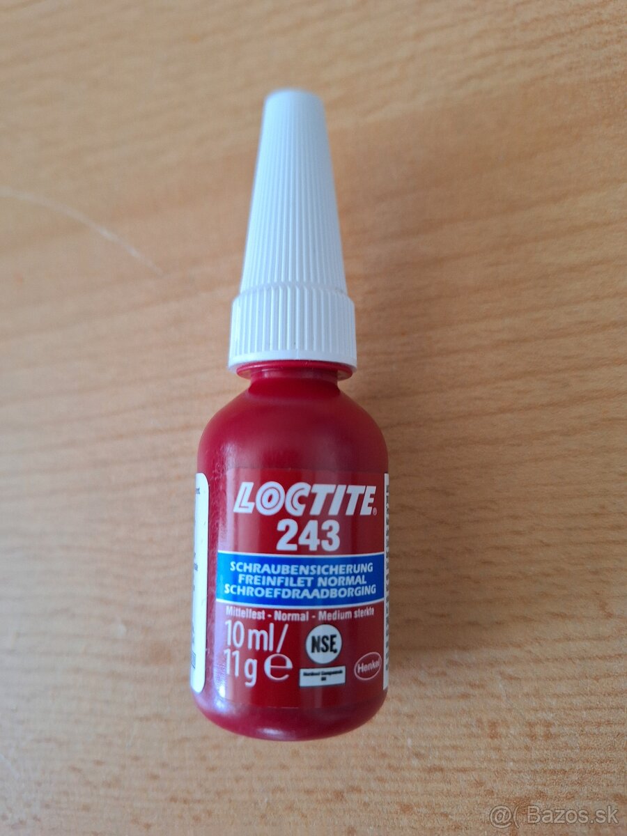 Predám lepidlá Loctite 10ml 243, 603, 648