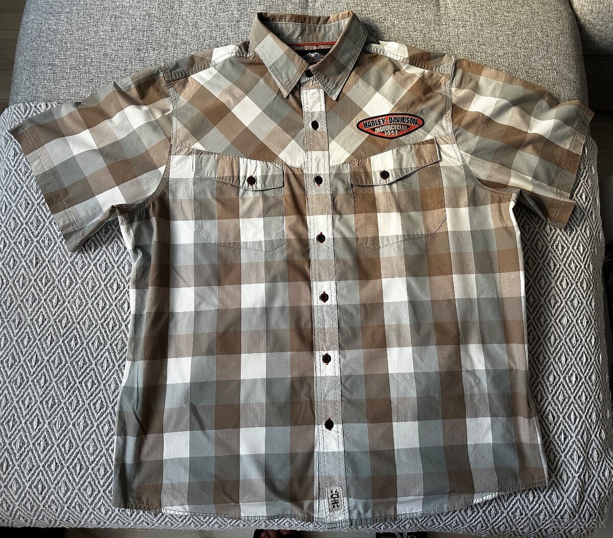 Pánska,kvalitná polo košeľa HARLEY Davidson - veľkosť XL