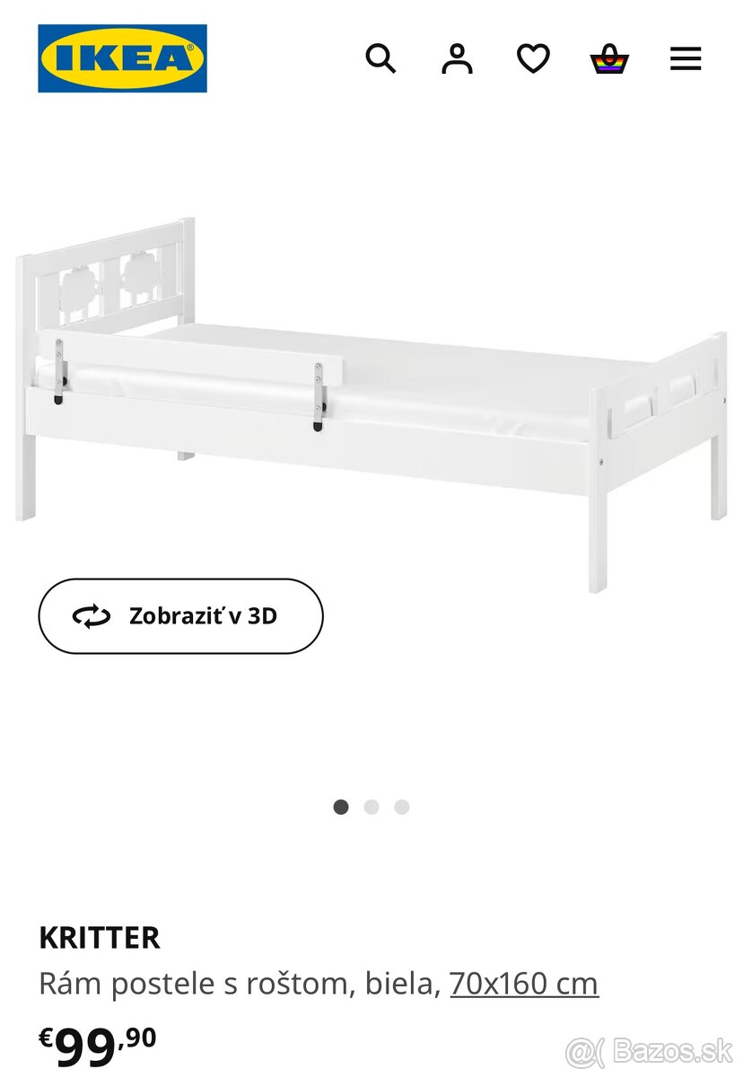 Detska postel Ikea