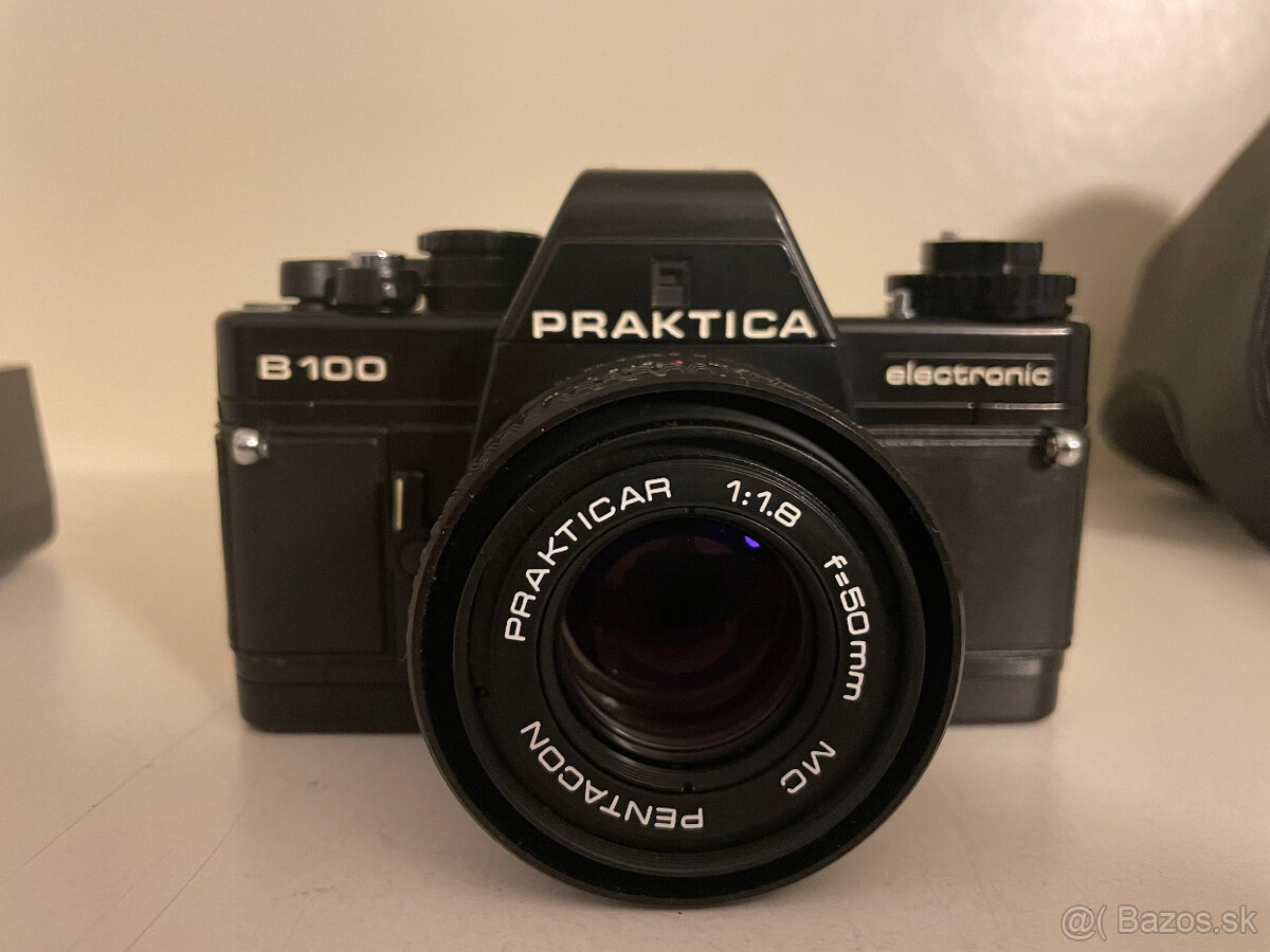 fotoaparát PRAKTICA B100 aj s bleskom