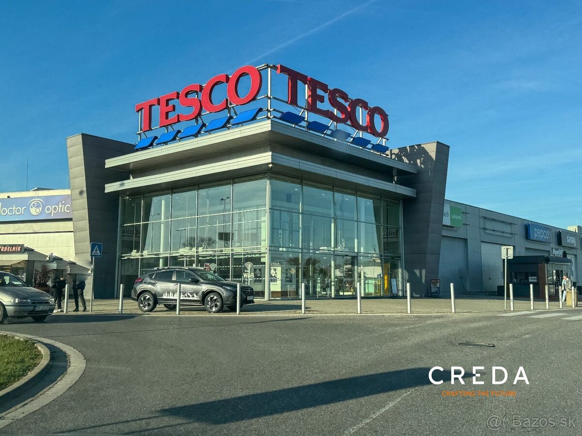 CREDA | odstúpenie prevádzky GALÉRIA TESCO 45 m2, obchodný p