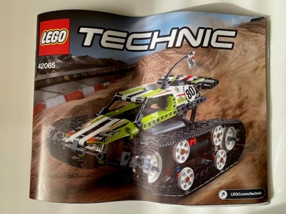 Lego technic 42065: RC Pásový závodiak