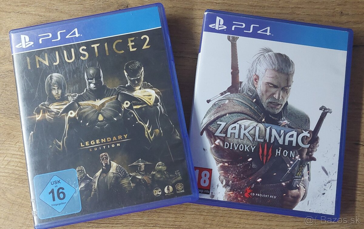 Injustice 2 LE + Zaklinač 3 PS4