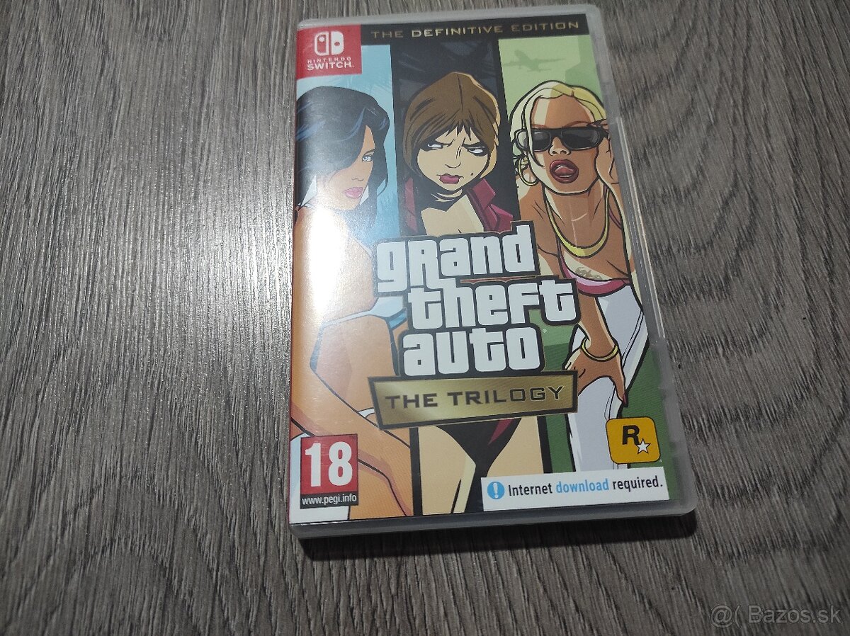 Hra GTA na nintendo switch