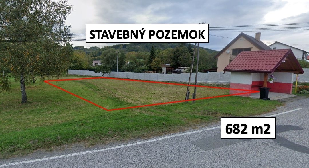 Zubné (HE) - 682 m2 STAVEBNÝ POZEMOK v obci