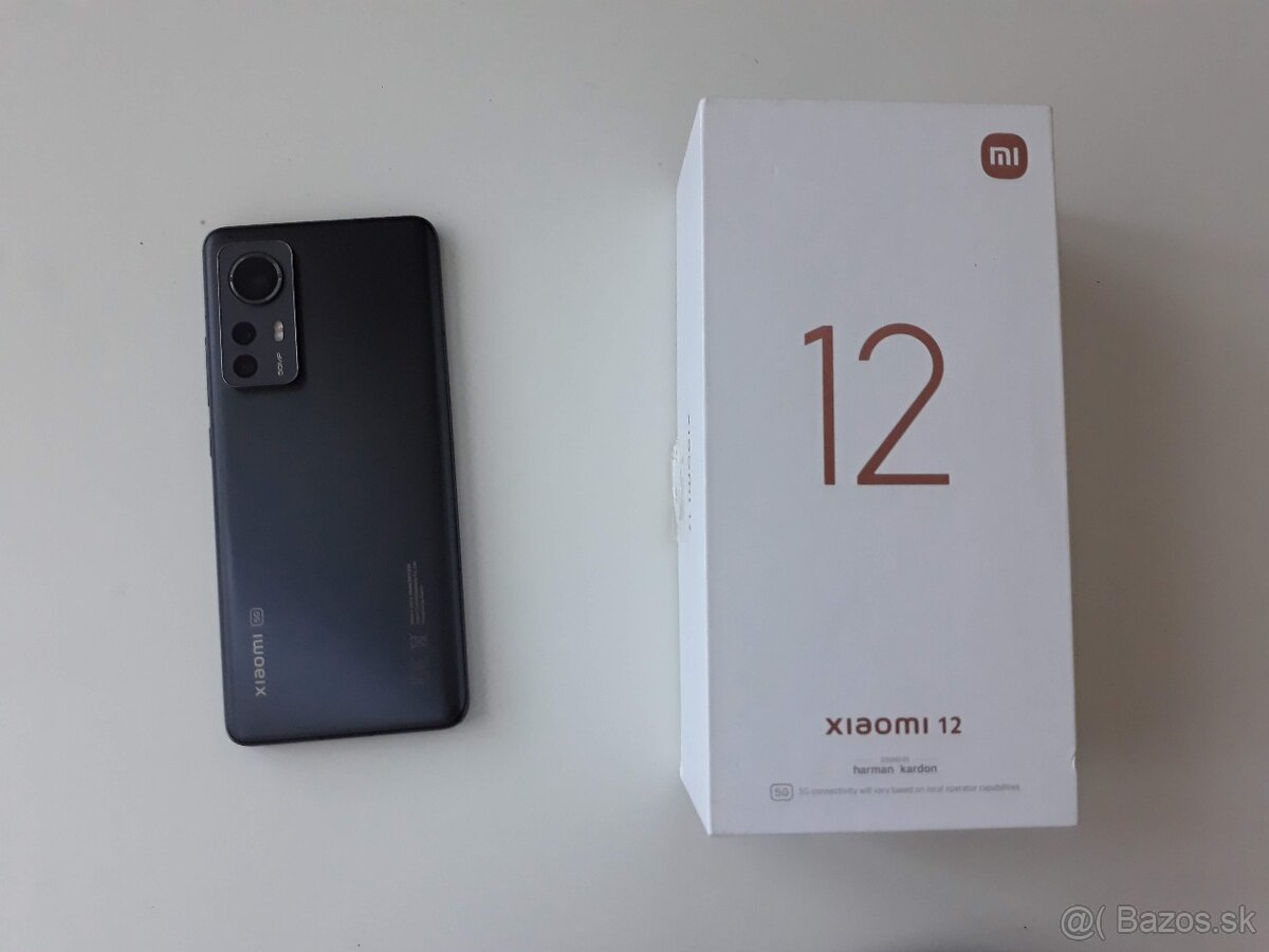 Xiaomi 12 5G 8/256GB v záruke