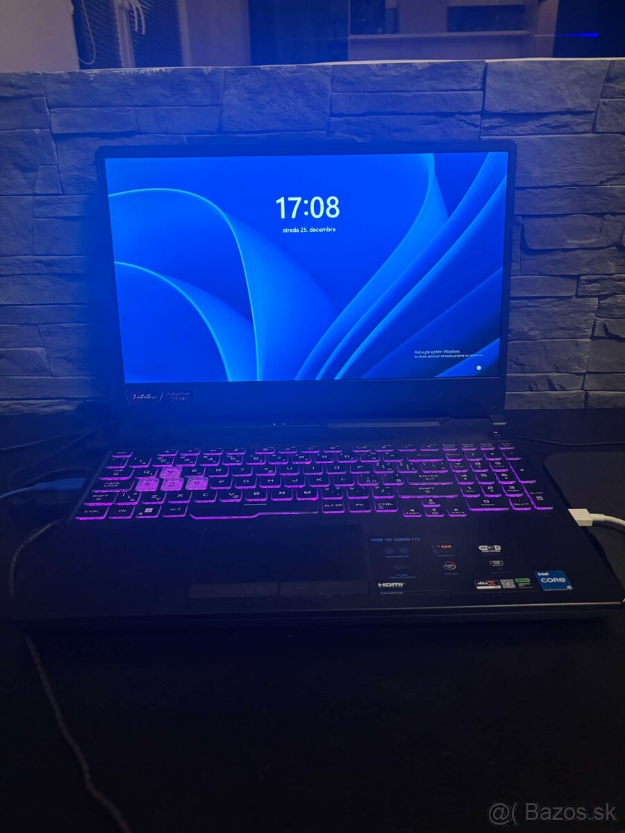 Predám herný notebook ASUS TUF GAMING F15