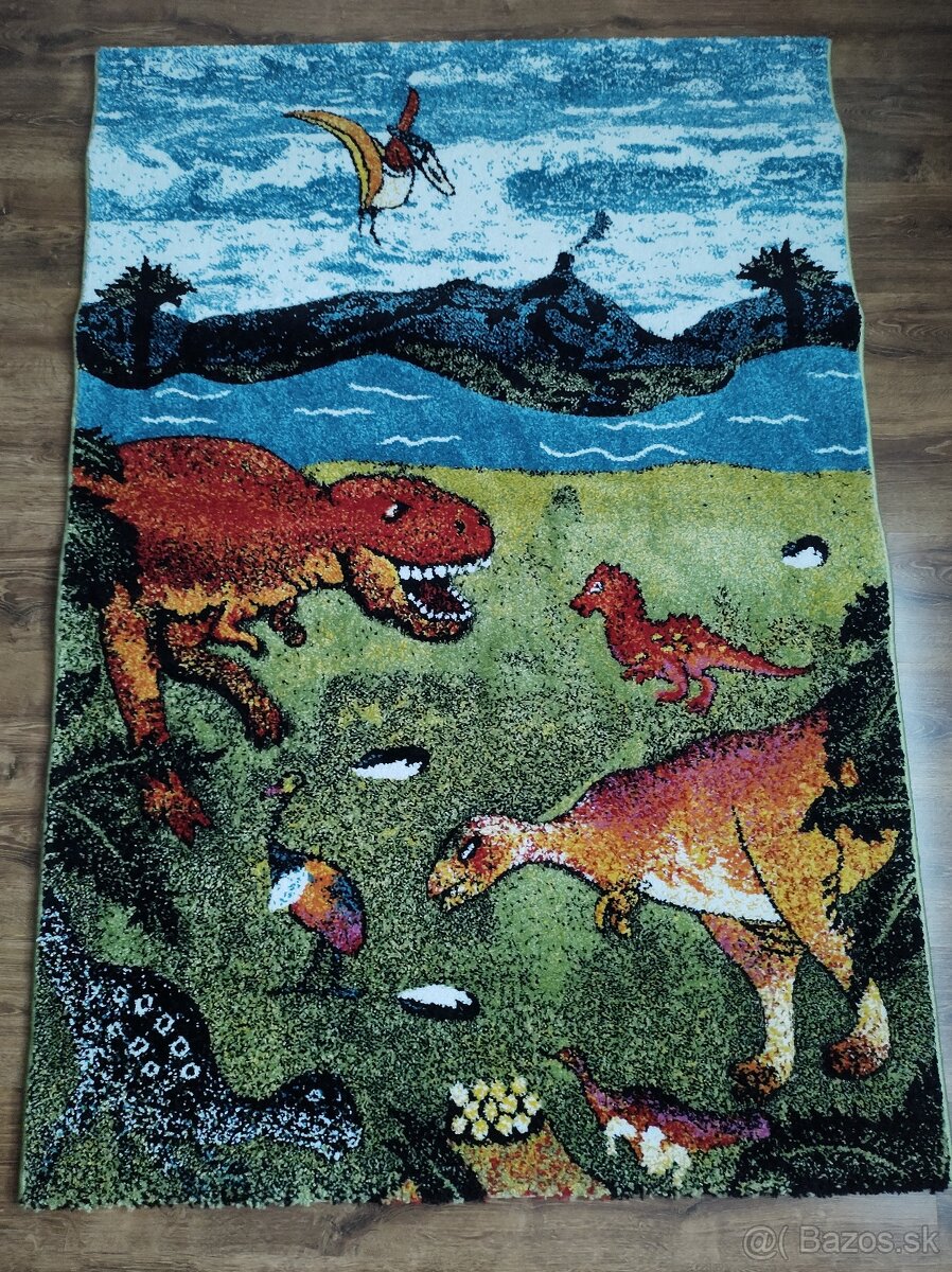 Detský koberec DINO 120 x 170 cm Nepoužitý