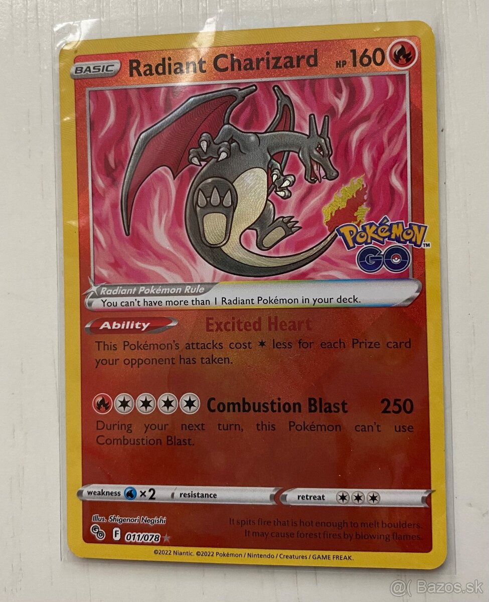 Pokemon Radiant Charizard