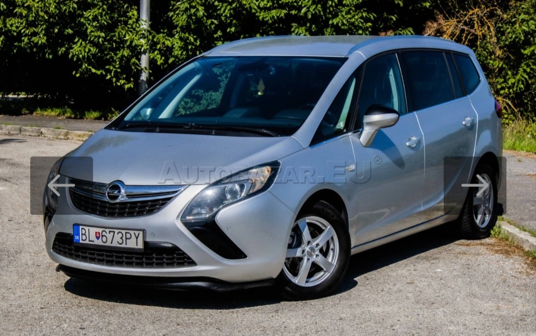 Opel Zafira tourer 2014"