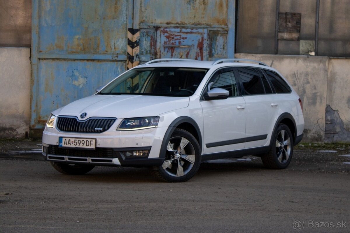 Škoda Octavia Combi SCOUT2.0 TDI DSG 4x4.