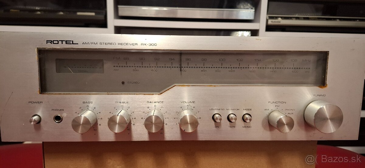 Predám vintage receiver Rotel RX-300