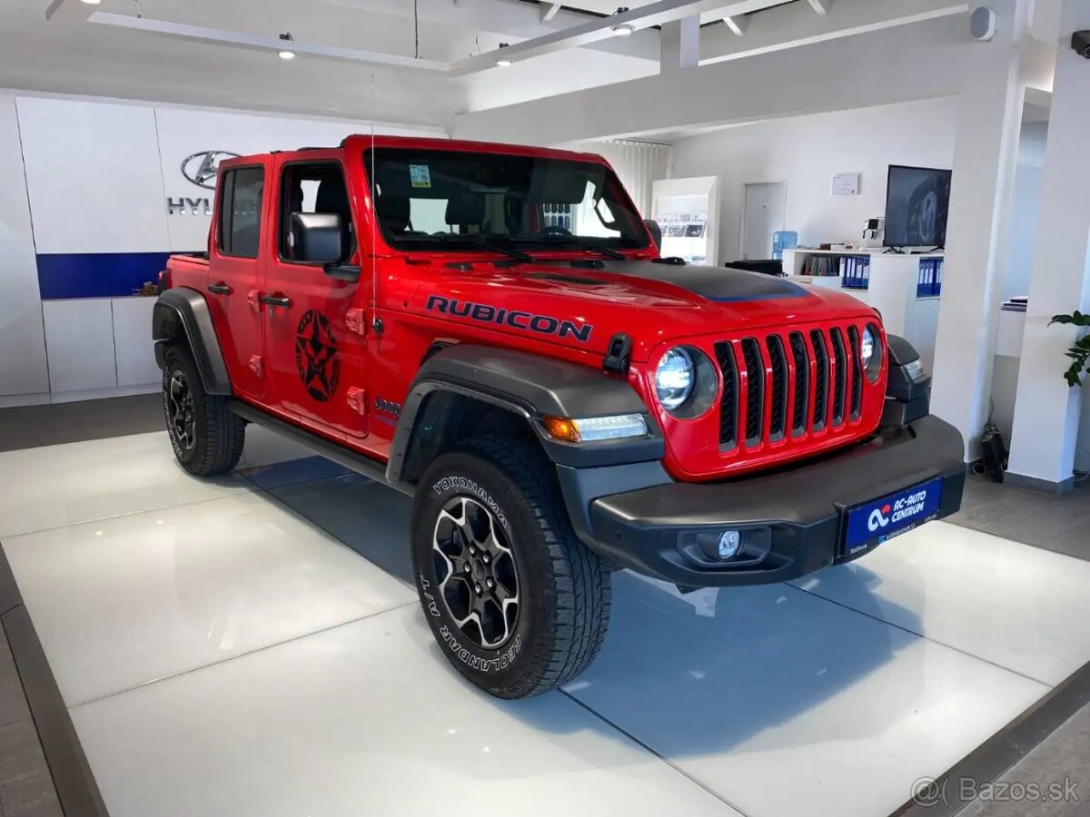 Jeep Wrangler Rubicon Unlimited 4xe(PHEV), EV dojazd 40km