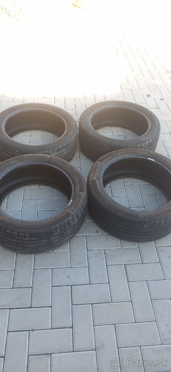 Predám letné pneumatiky Continental 225/45 R17