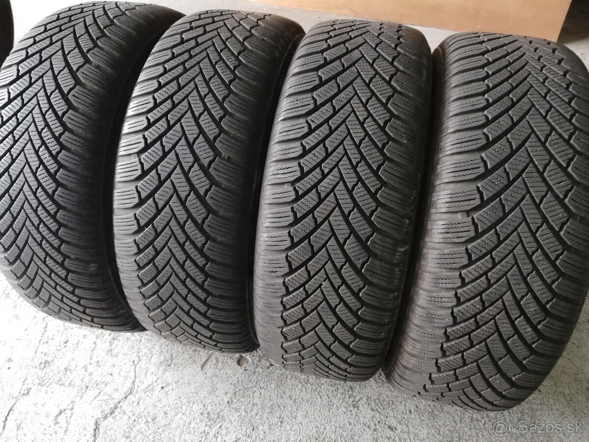 205/55 r16 zimné pneumatiky Continental 6-7mm