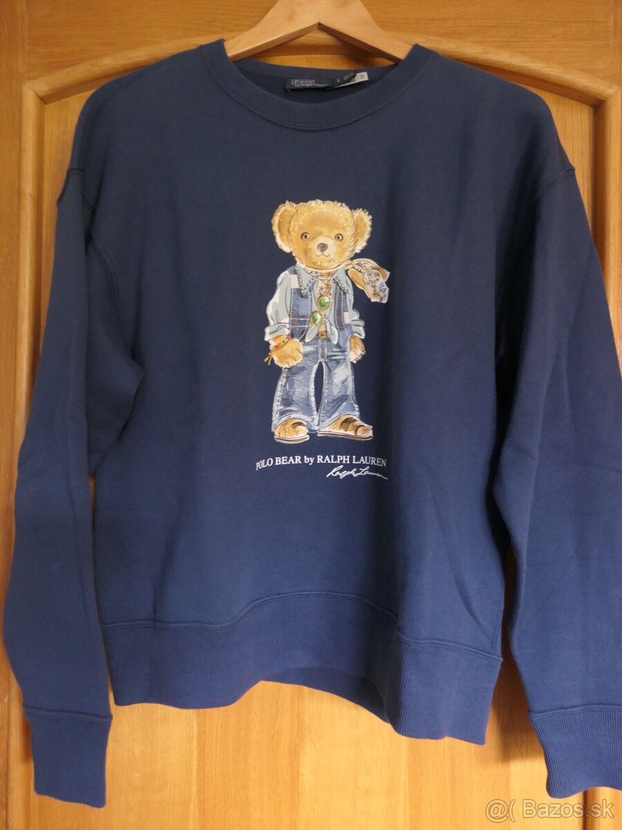 RALPH LAUREN BEAR original luxusna mikina nova kolekcia