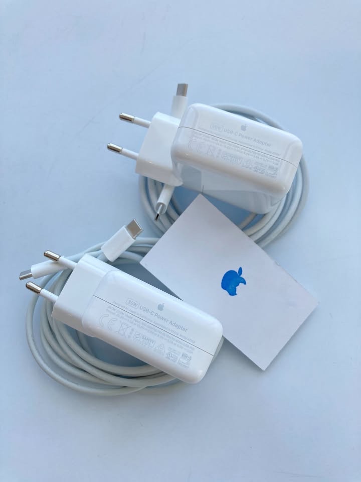 Apple Power Adaptér USB-C 30W MY1W2ZM/A s káblom USB-C 2m