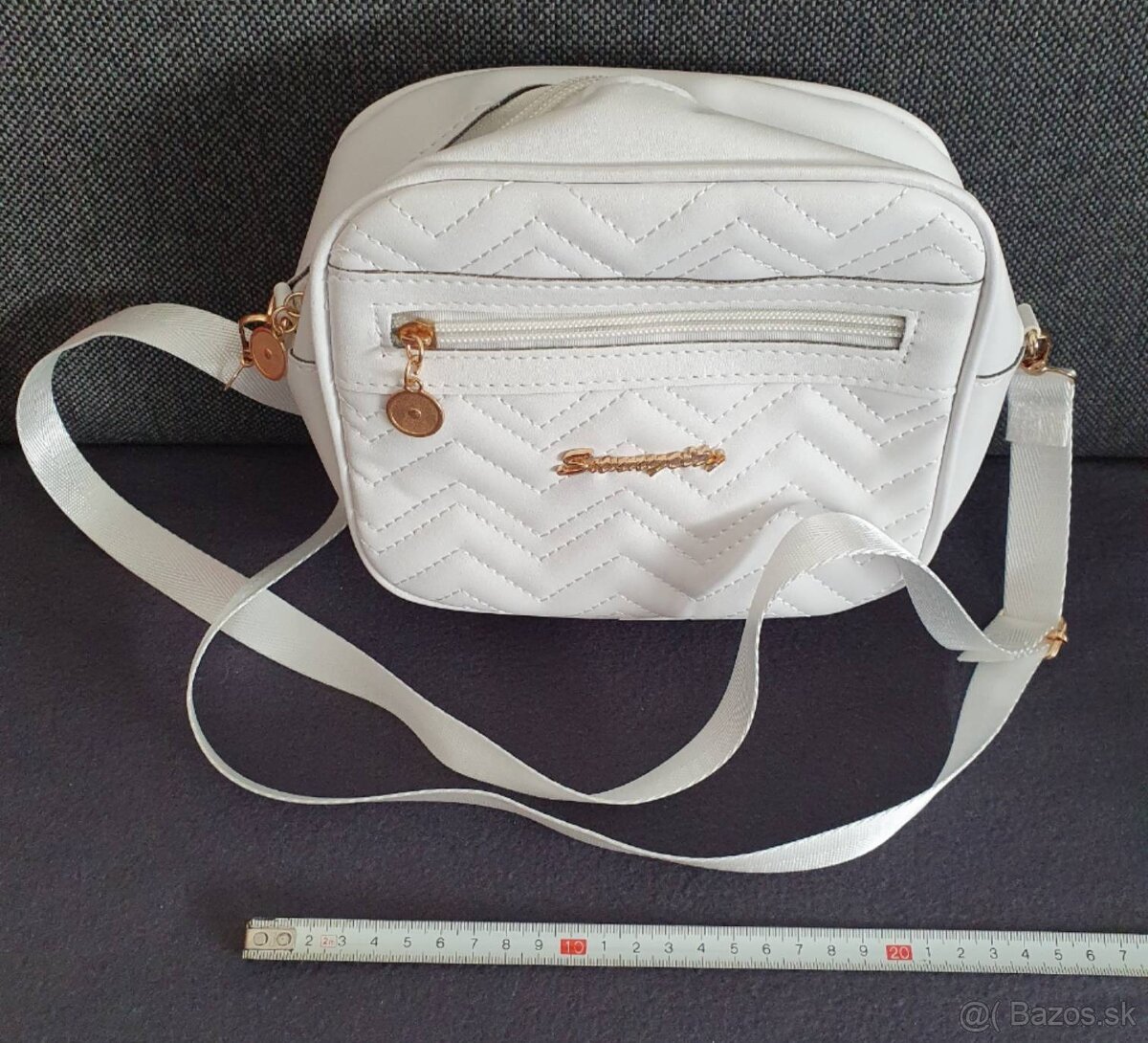 Biela crossbody kabelka, nová