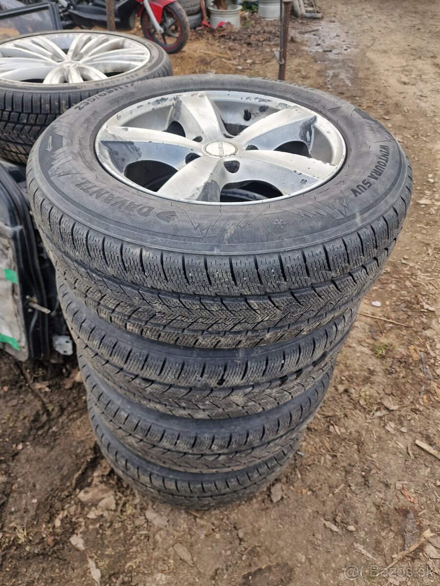 235/65 R17 M+S 5x130 Touareg Q7