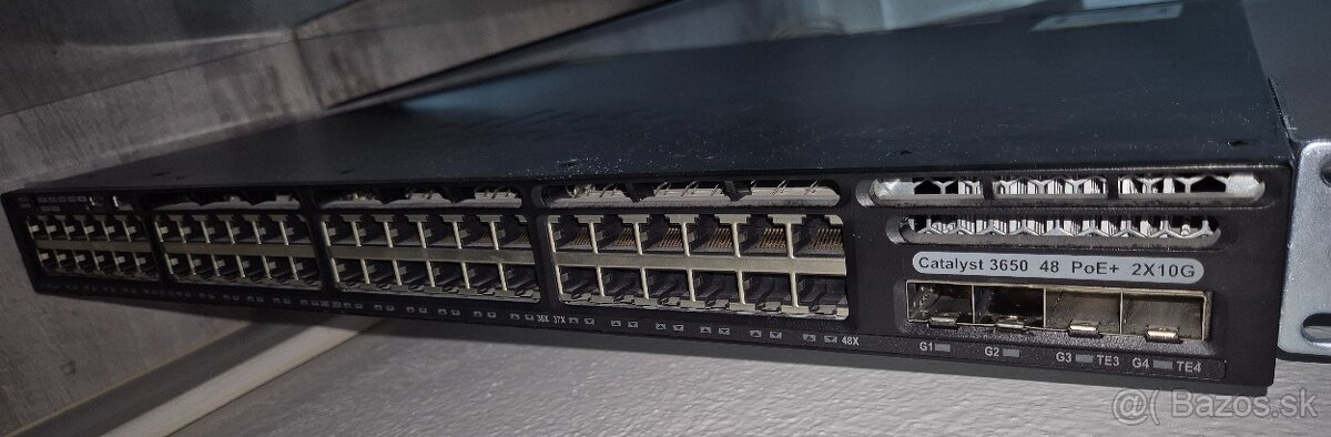 Cisco PoE+ switch WS-C3650-48PD-L