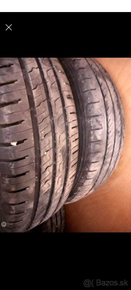 Predám pneumatiky 195/65R15letne