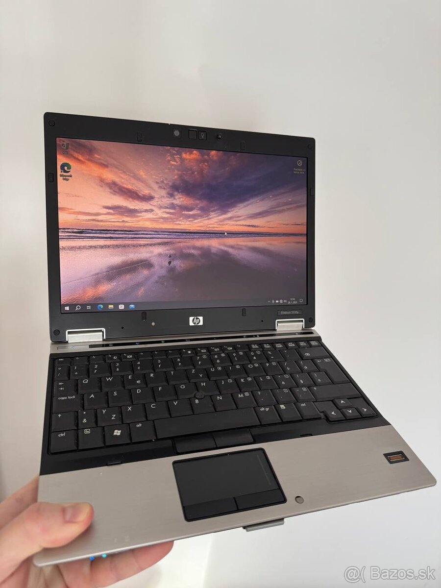 HP EliteBook 2530p, Čistý Windows 10 Pro a Word,Excel2024