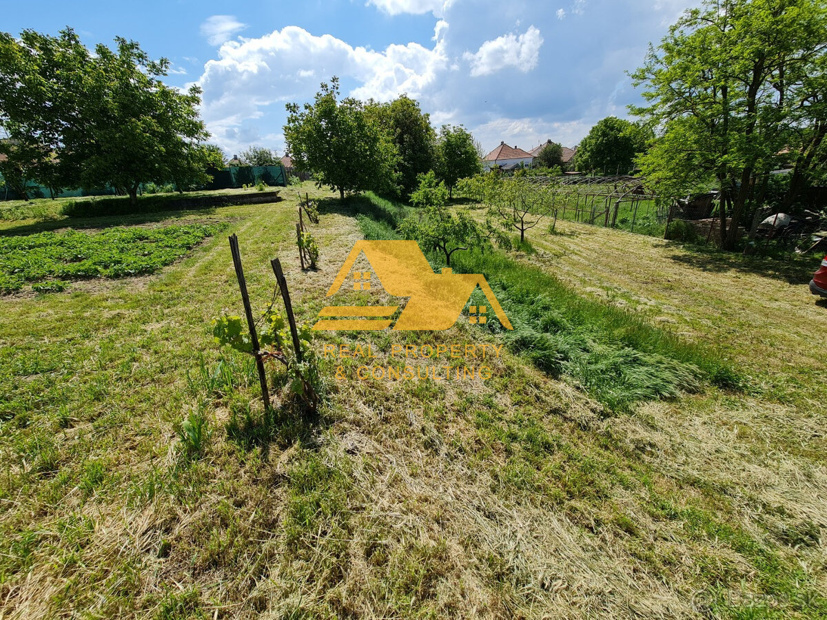 Predám 20a stavebný pozemok v obci Dvory nad Žitavou