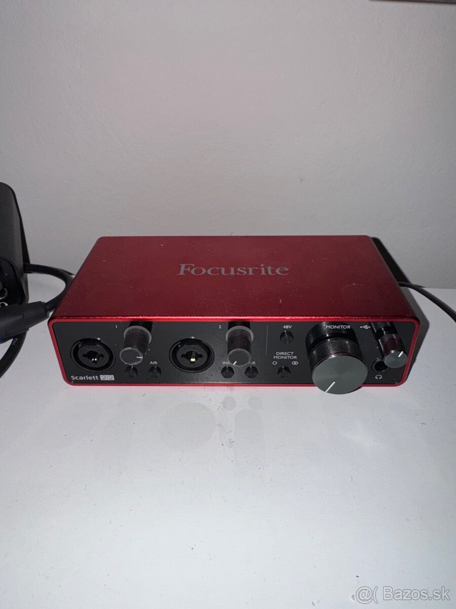 Focusrite Scarlett 2i2 3rd generácie