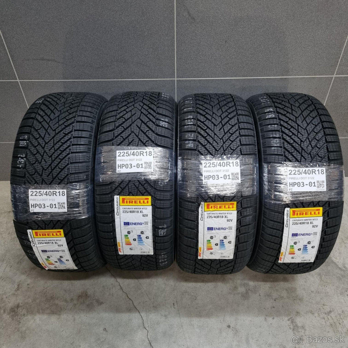 Zimné pneumatiky 225/40 R18 PIRELLI DOT3122