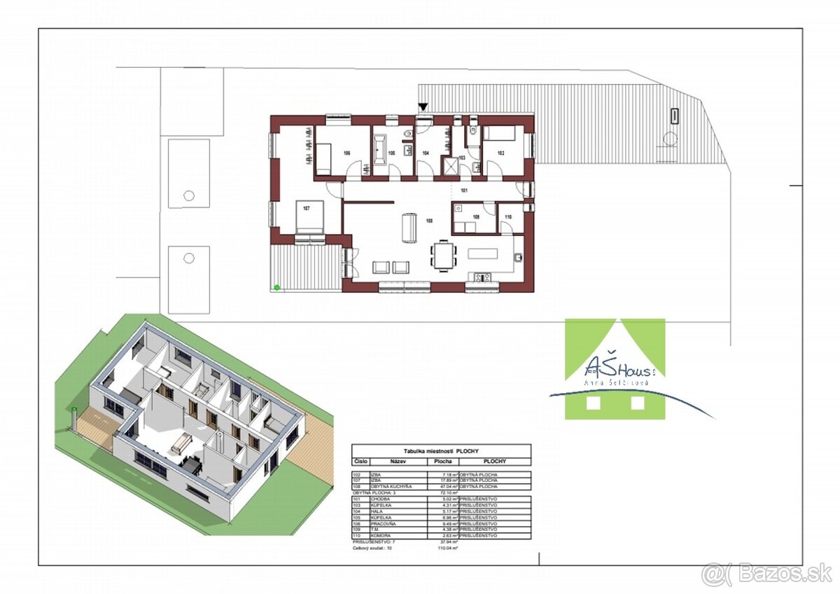 PREDAJ - znížená cena  -STP - 475 m2-  Bernolákovo