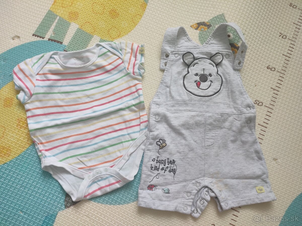 Disney baby by Primark UK body a nohavice na traky