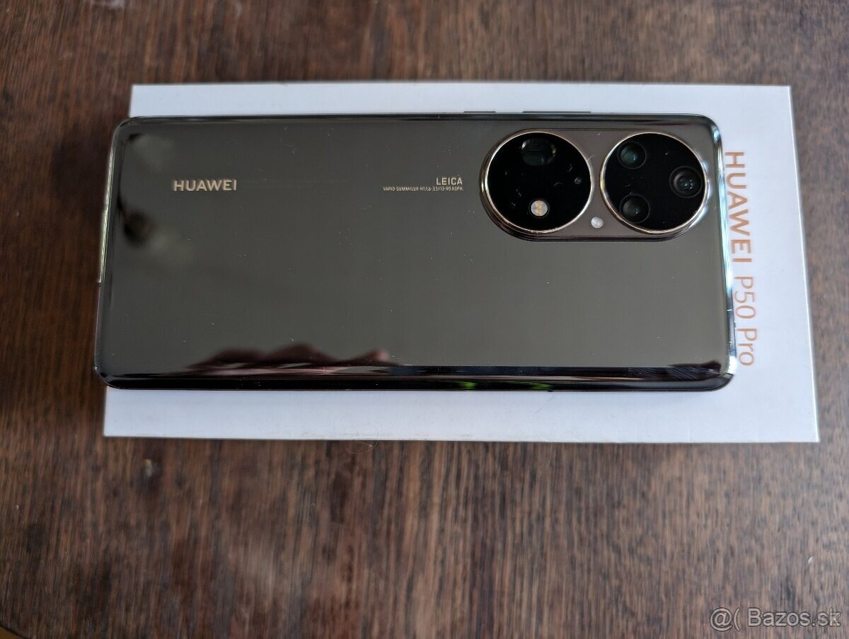 p50 pro golden black