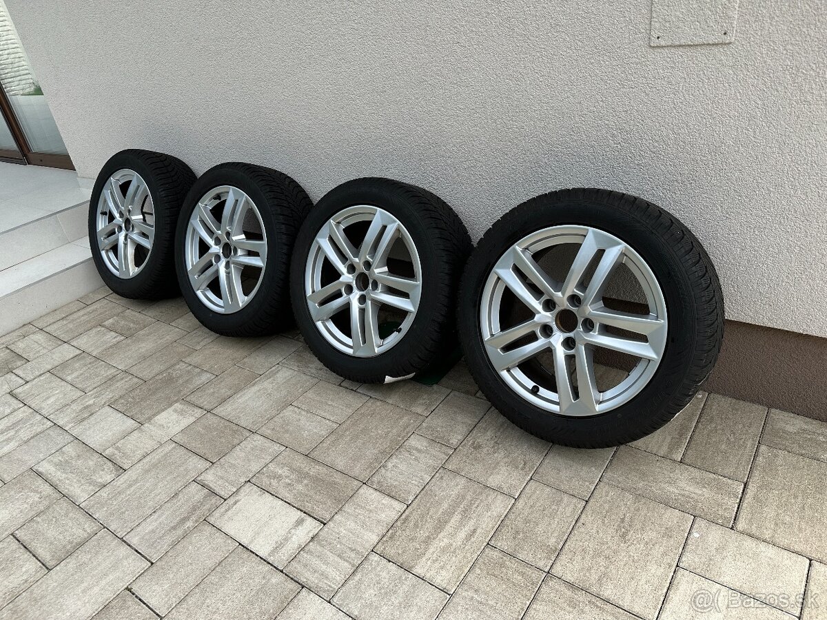 Zimná sada pneu. AUDI A4  DUNLOP 225/50 R17