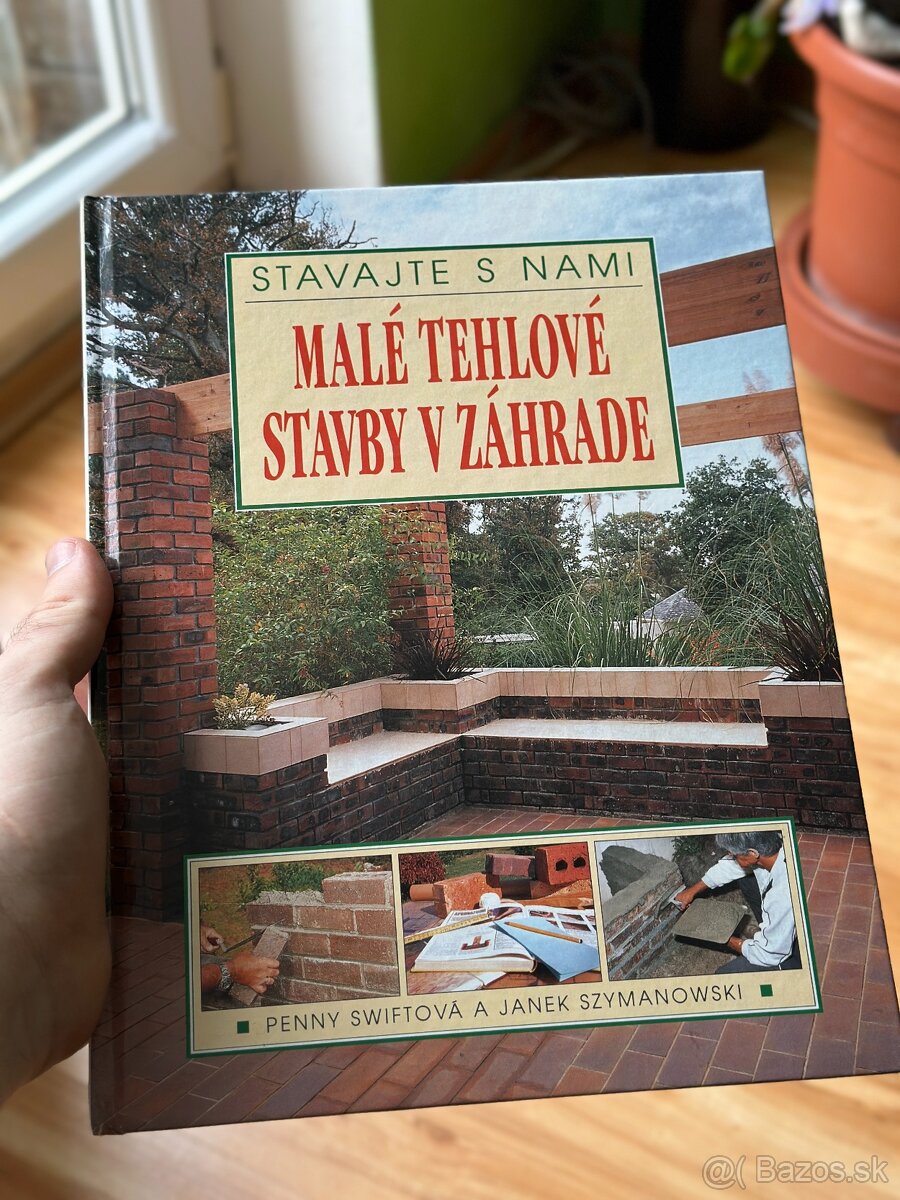 ❗️Skvelý darček - Kniha Malé tehlové stavby v záhrade ⬇️