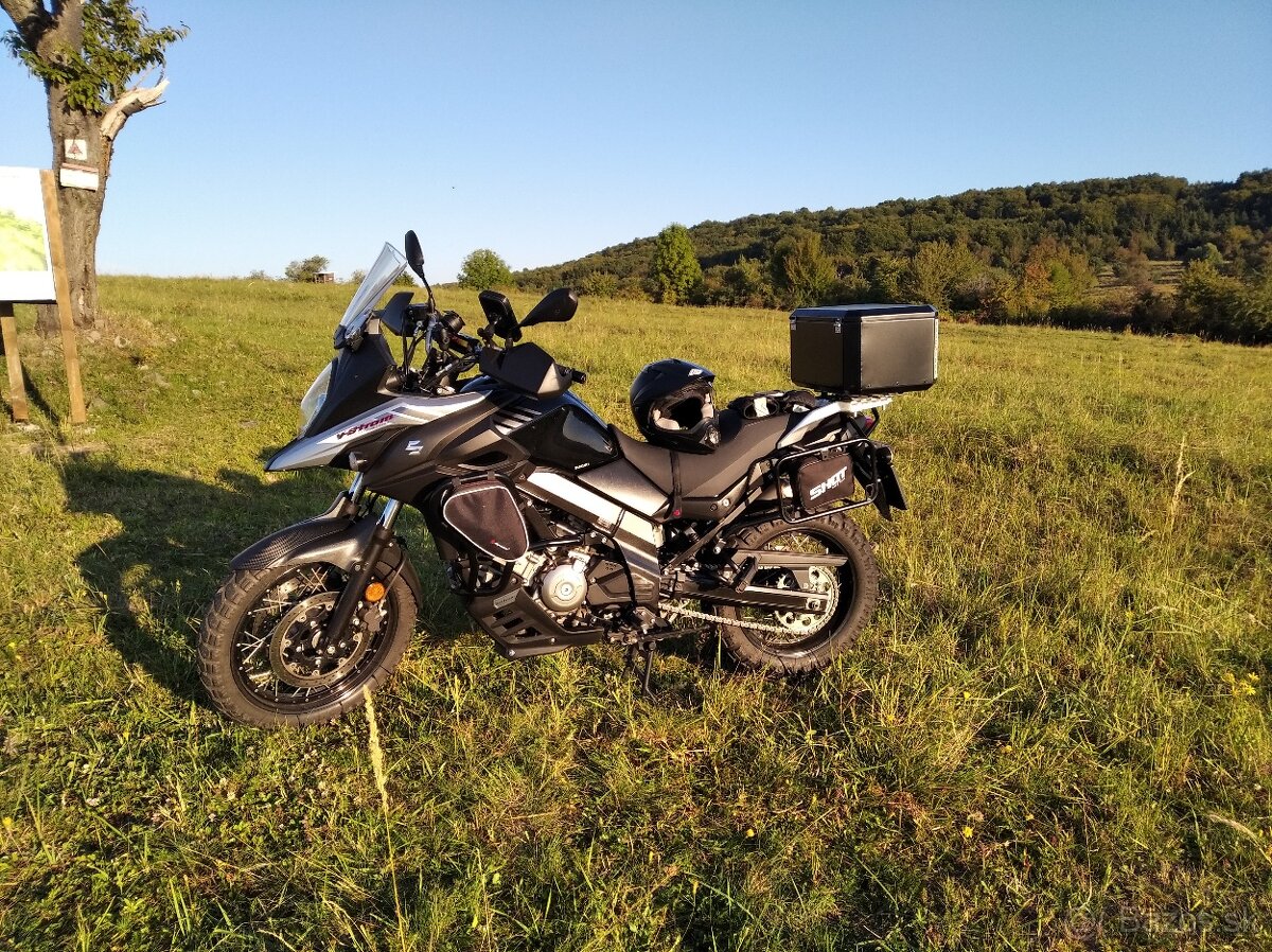 Hliníkové kufre + drziaky Vstrom DL650