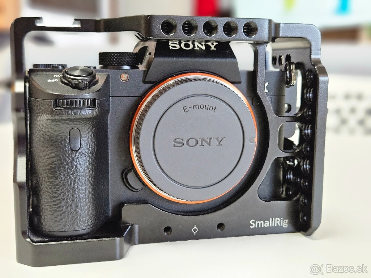 Predám SONY A7 III + smallrig klietka