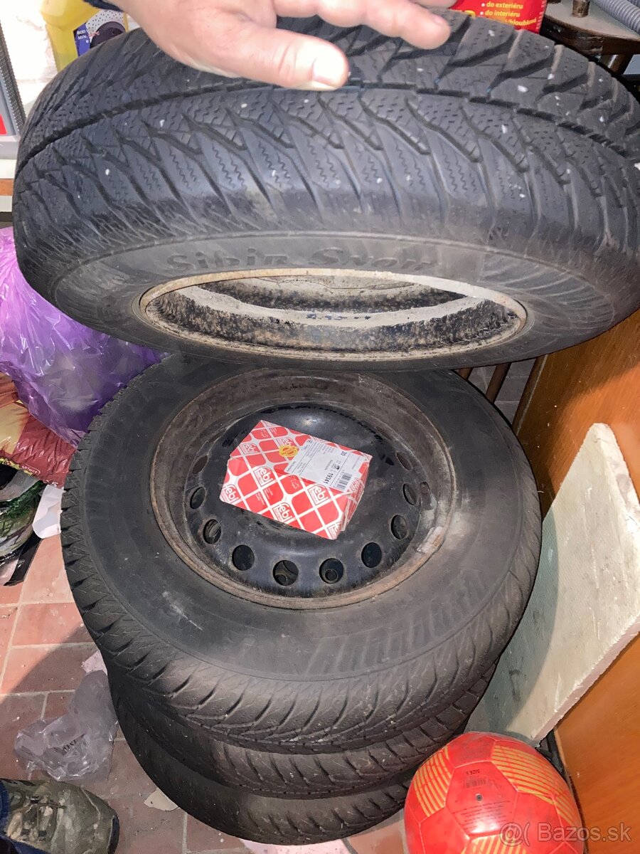 Zimné obutie Fiat panda 155/80 r13