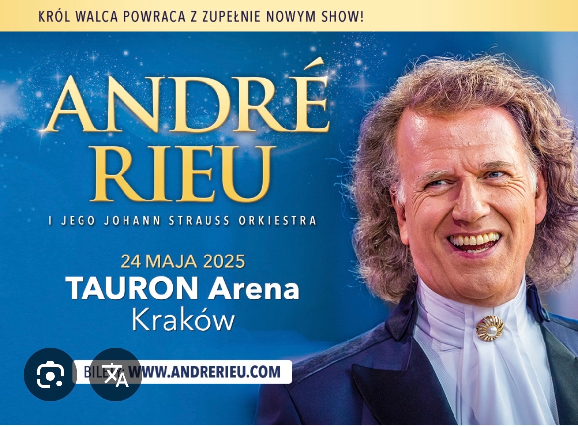 Koncert Andre Rieu Krakow