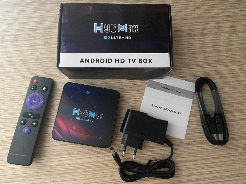 Android 11 4K Ultra HDTV Box H96 MAX V11 KODY SK