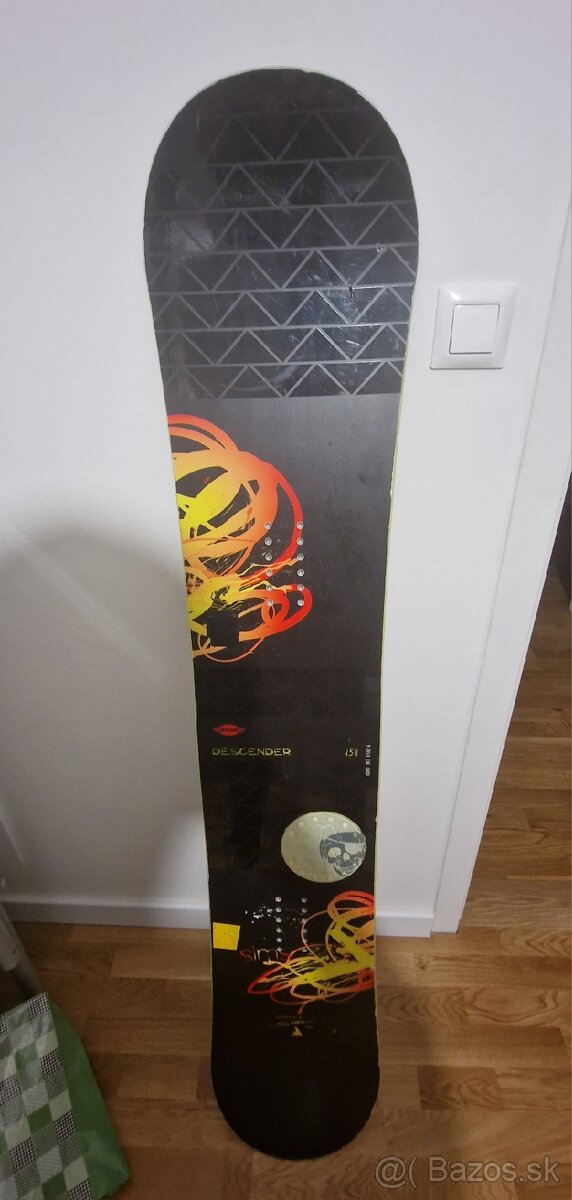 Snowboard Sims descender 158 cm