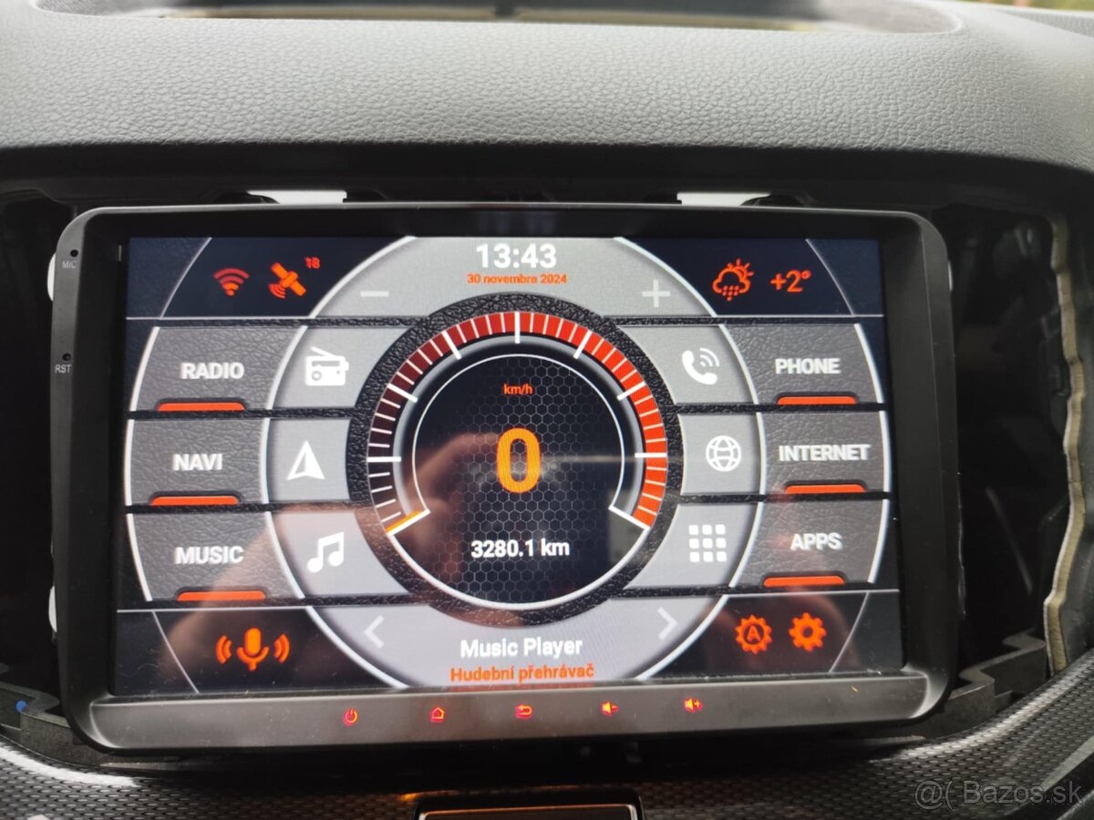 ANDROID AUTORADIO ŠKODA, VW, SEAT